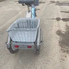 電動アシスト自転車３輪タイプ　ジャンク品の画像