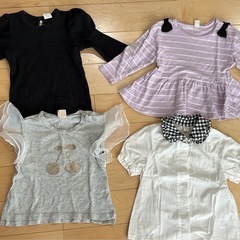 女の子　90cm 半袖　長袖　プチマイン　ブランシェス　アプレレクールの画像