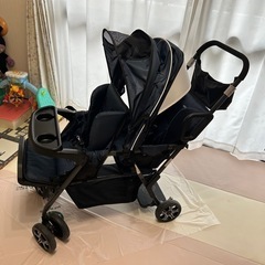 KATOJI 2人でゴー リアシート レインカバー付き