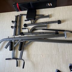 マッスルプロジェクト マルチエクササイズジム 筋トレ 各種可能 懸垂 トレーニング ぶら下がり 健康器 高さ6段階調整 の画像