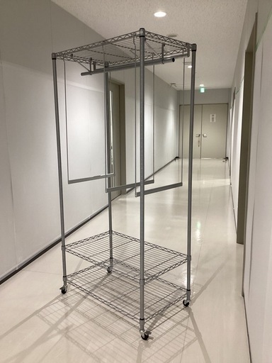 メタルラックハンガータイプ【町田市再生家具】250917