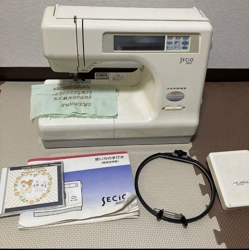 送料込みJANOME セシオ8200 （☆美品☆ジャノメ
