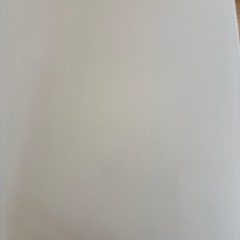 IKEA 白テーブル　ラグカプテン　100×60サイズの画像