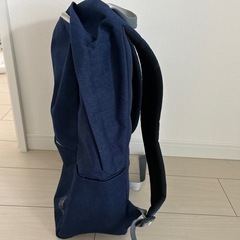 アジダス　リックサック　紺色の画像