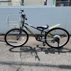 綺麗目です⭐︎変速あり！　22インチ　　自転車　子供用　マウンテ...