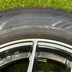 【決まりました】【美品】225/60R17 スタッドレスタイヤ　ヨコハマ　RMP マルカサービス　ホイールセットの画像