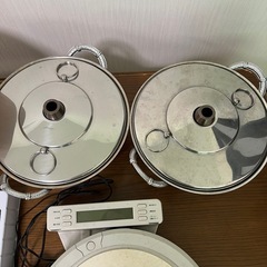 受け渡し予定者決まりました。しゃぶしゃぶ鍋2個