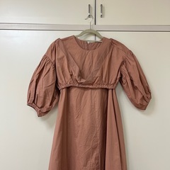 GRL ボレロ付きワンピース（オレンジ）　の画像