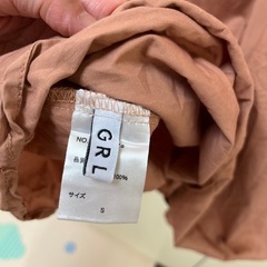 GRL ボレロ付きワンピース（オレンジ）　の画像