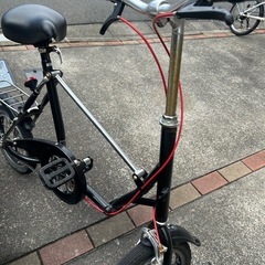 折りたたみ自転車 (seira0813) 青井の折りたたみ自転車の中古