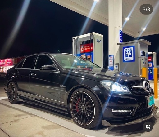 ［明後日まで］ベンツcクラスw204 c63AMG仕様