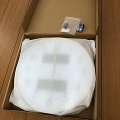 新品未使用　ゴールド　壁掛け時計の画像