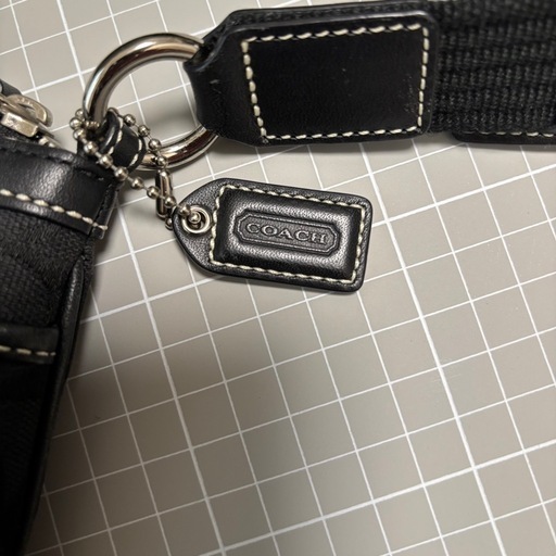 美品】COACH コーチ ショルダーバッグ サコッシュ キャンバス