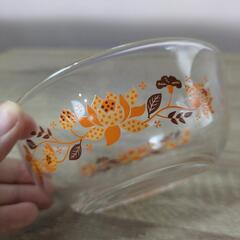 ガラスボウル 皿 サラダボウル 新品未使用の画像