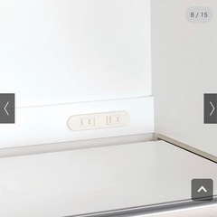 家電が隠せる！シンプル家電収納ストッカーの画像