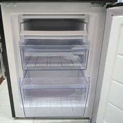 YAMAZEN 173L 2ドア冷蔵庫 PJKFR-D170 シルバーブラック 2022年製 山善