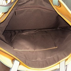 【美品】D.KELLY パッチワークデザイントートバッグの画像