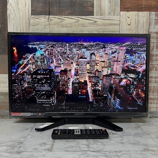 即日受渡❣️オリオン24型液晶テレビ裏録対応の地デジW