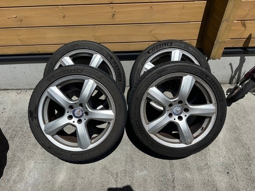メルセデスベンツCLS純正18インチ4本セット
