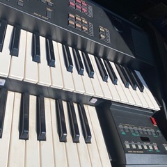 YAMAHA エレクトーンEL-500　イス 楽譜 説明書 セットの画像