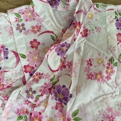 甚平女の子　80サイズ　95サイズ　姉妹コーデの画像