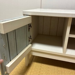【お取引中】傷あり　ローボード　テレビ台の画像
