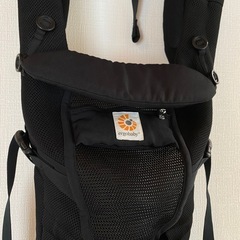 ERGOBABY ADAPT CARRIER メッシュ 黒 エルゴベビー　抱っこひも　抱っこ紐の画像