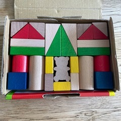 ウッドランドユニットブロック33ピースの画像