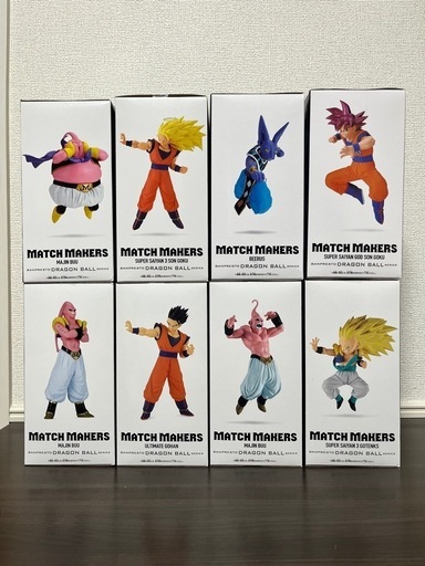 正式的 ドラゴンボールZ MATCH MAKERS フィギュア8体セット (k-si コミック・アニメ