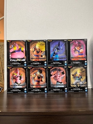 ドラゴンボールZ MATCH MAKERS フィギュア8体セット (k-si