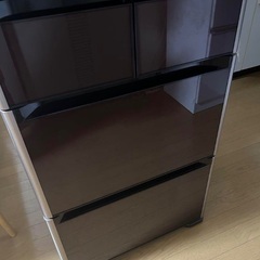 女性限定＊日立　冷凍冷蔵庫　R-S4200F-XT　5ドア冷蔵庫　415L　2015年式　右開き　クリスタルブラウンの画像
