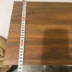 【美品】収納棚/軽量　木目調の画像