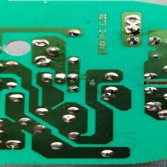 LEDセンサーライトの基板の画像