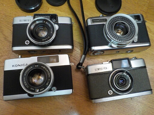 ジャンク フィルムカメラ 4台まとめ セット - メルカリ