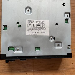 ダイハツ純正カーオーディオの画像