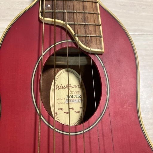 ROVER WASHBURN トラベルギター John Keal Music Company Inc. - Washburn Rover Travel Guitar