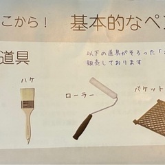 塗装道具一式 塗料付き 未使用品の画像