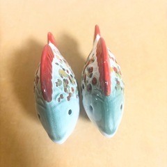 浮陶器 魚水玉 2点の画像