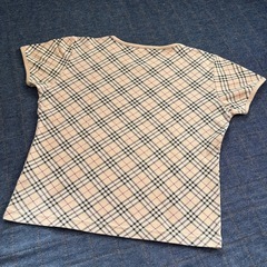 チェック Tシャツ 100%cotton の画像