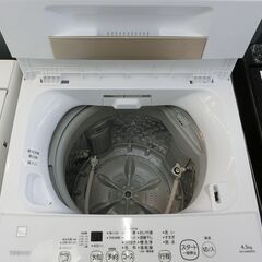 洗濯機 東芝 AW-45ME8 4.5k 2021年製の画像