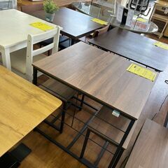 ★ジモティー割あり★ﾀﾞｲﾆﾝｸﾞ3点ｾｯﾄ/クリーニング済みH...