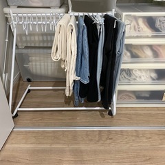 押し入れ収納(ズボンスカートetc)
の画像