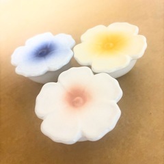 浮陶器 花 3点セットの画像