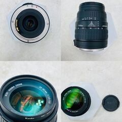 【❗️✨レンズ2本セット✨❗️】SIGMA 28-90mm F3.5-5.6 📷 70-300mm F4-5.6 DL MACRO SUPER II 📸フィルター付き✨の画像