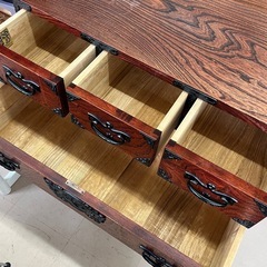 美原店 伝統工芸 岩谷堂 箪笥 うるし塗り 和家具 衣装箪笥　木工家具の画像