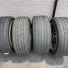 ワーク　ランベック　LM1  18インチ　4本セット　PCD100 ZN6 86に履いていました。の画像