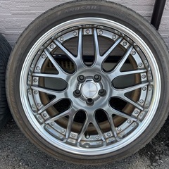 ワーク　ランベック　LM1  18インチ　4本セット　PCD100 ZN6 86に履いていました。の画像