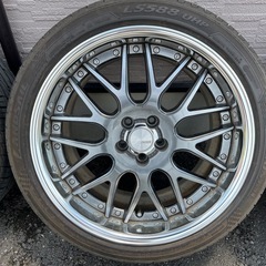 ワーク　ランベック　LM1  18インチ　4本セット　PCD100 ZN6 86に履いていました。の画像