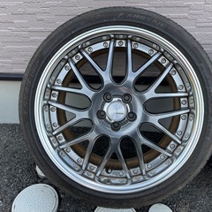 ワーク　ランベック　LM1  18インチ　4本セット　PCD100 ZN6 86に履いていました。の画像