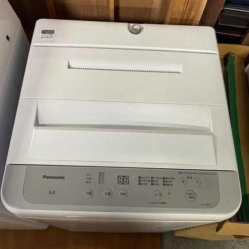 S/16 Panasonic 6k 全自動洗濯機